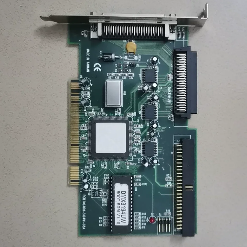 The SCSI LGA68 adapter card DMX3194UW PCB N0.001-3194W-03A