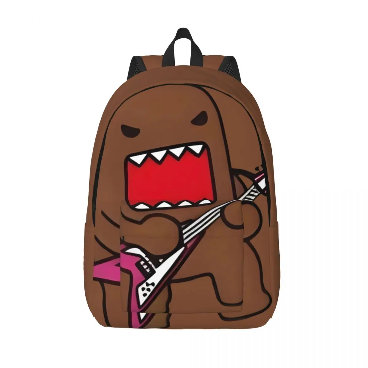 مخصص أنيمي دومو كون السفر حقيبة من القماش النساء الرجال مدرسة محمول الكتب igra kitarsko كلية الطالب Daypack أكياس #1