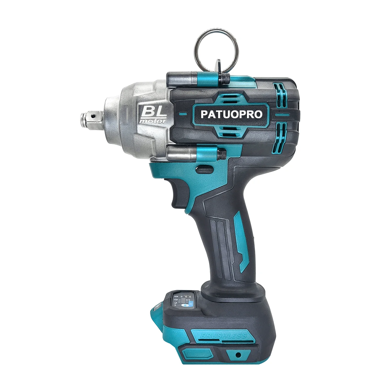 PATUOPRO Max 2000N.M Brushless Electric Impact Wrench 1/2 Inch Cordless Rechargeable Handheld Power Tools For Makita 18V Battery