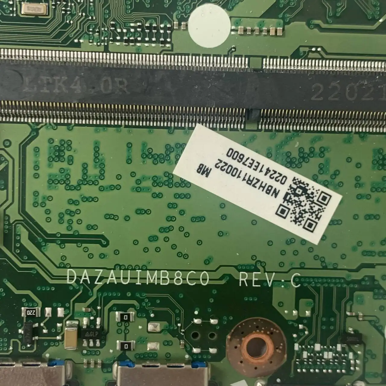 DAZAUIMB8C0 Per Acer Aspire 5 A515-55 Scheda Madre Del Computer Portatile Con i3-1005G1 i5-1035G1 i7-1065G7 CPU UMA 4GB-RAM NB.HSM11.002