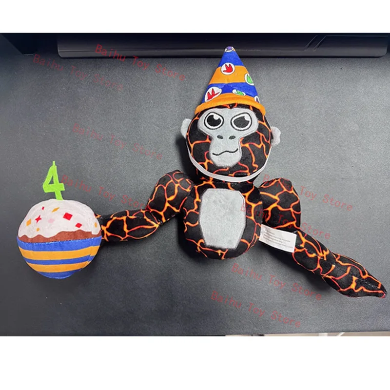 NEUE Gorilla Tag Monke Doughboi Plüsch Niedlich Tag Tagged Monke Plushie Cartoon Spiel Charakter Weiche Angefüllte Party Decor Puppe Spielzeug Kind Geschenk