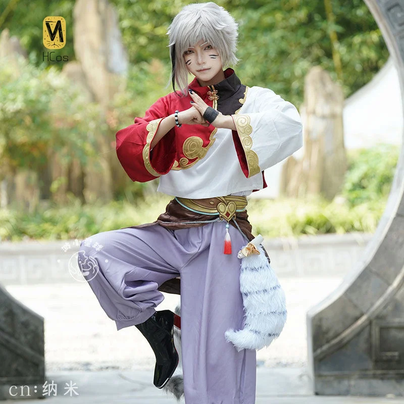 

HCos Bungo Stray Nakajima Atsushi Cosplay Costume Halloween Game Suit Wome Outfits New Suit Anime Clothes