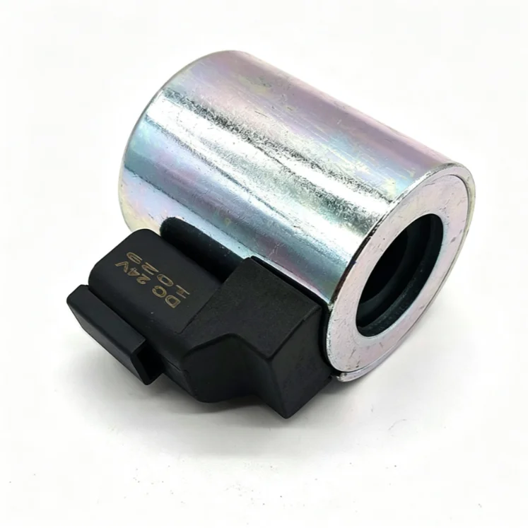 Solenoid Valve Coil For Excavator Hydraulic Solenoid Valve Quick Response Activation Smooth Machinery Performance