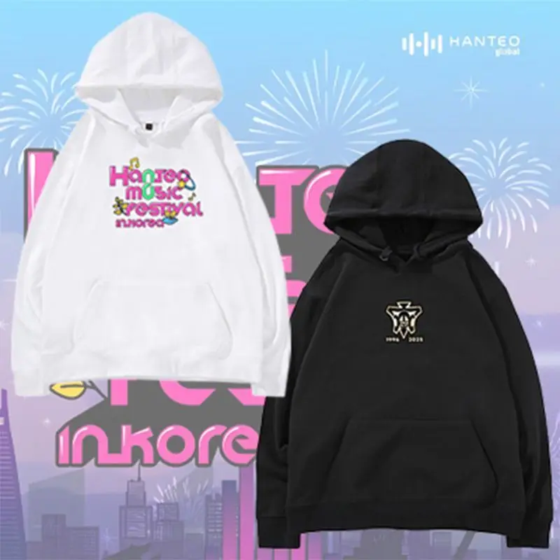H.o.t 29th Anniversary Concert Licensed Accessories Fan Support Spring Autumn Clothing Set Hooded Sweatshirt