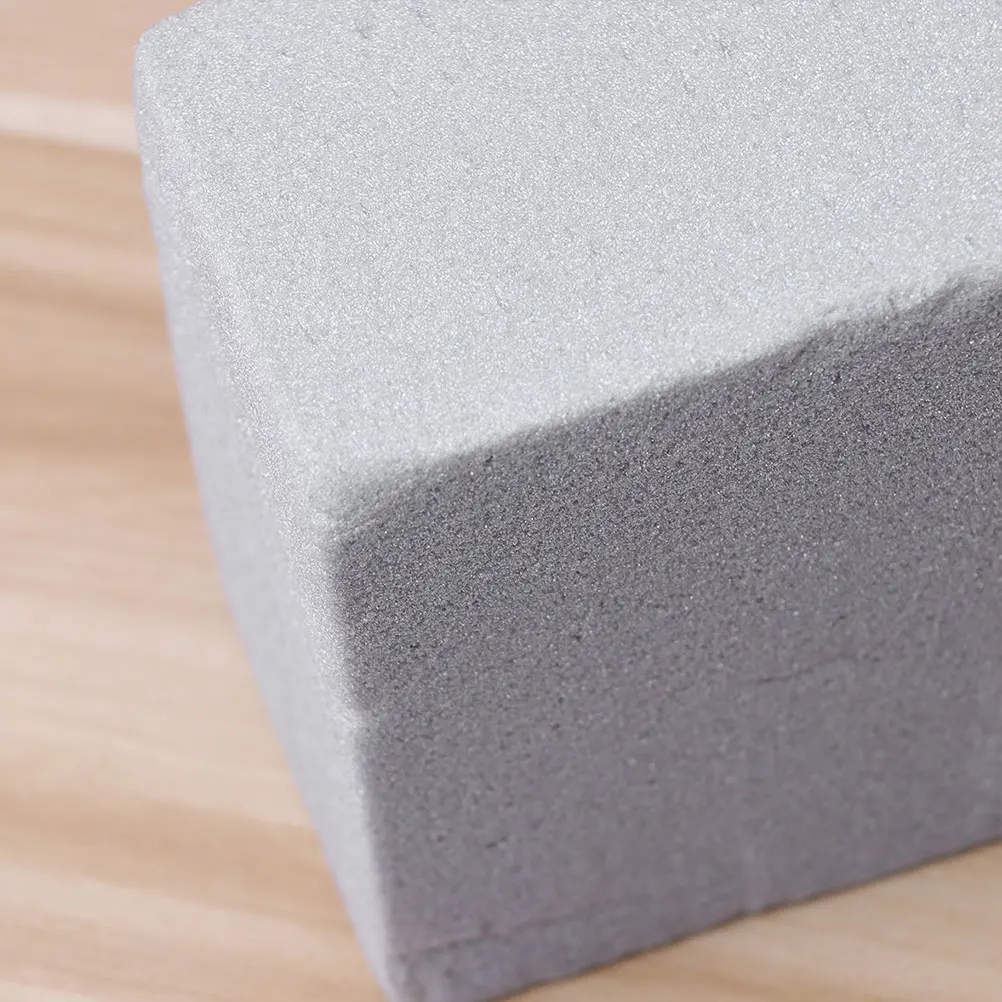 

3 Pcs Artificial Flower Mud High Absorbent Floral Block Grey Color Arrangement Home DIY Vase Basket Gardening Supplies