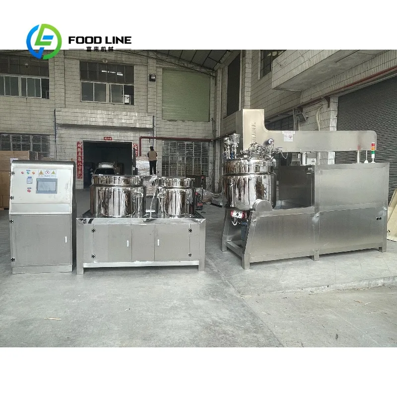 customized SUS316L Liquid Washing Mixer Stable Performance for Shampoo, Shower Gel and Liquid Soap Production Line