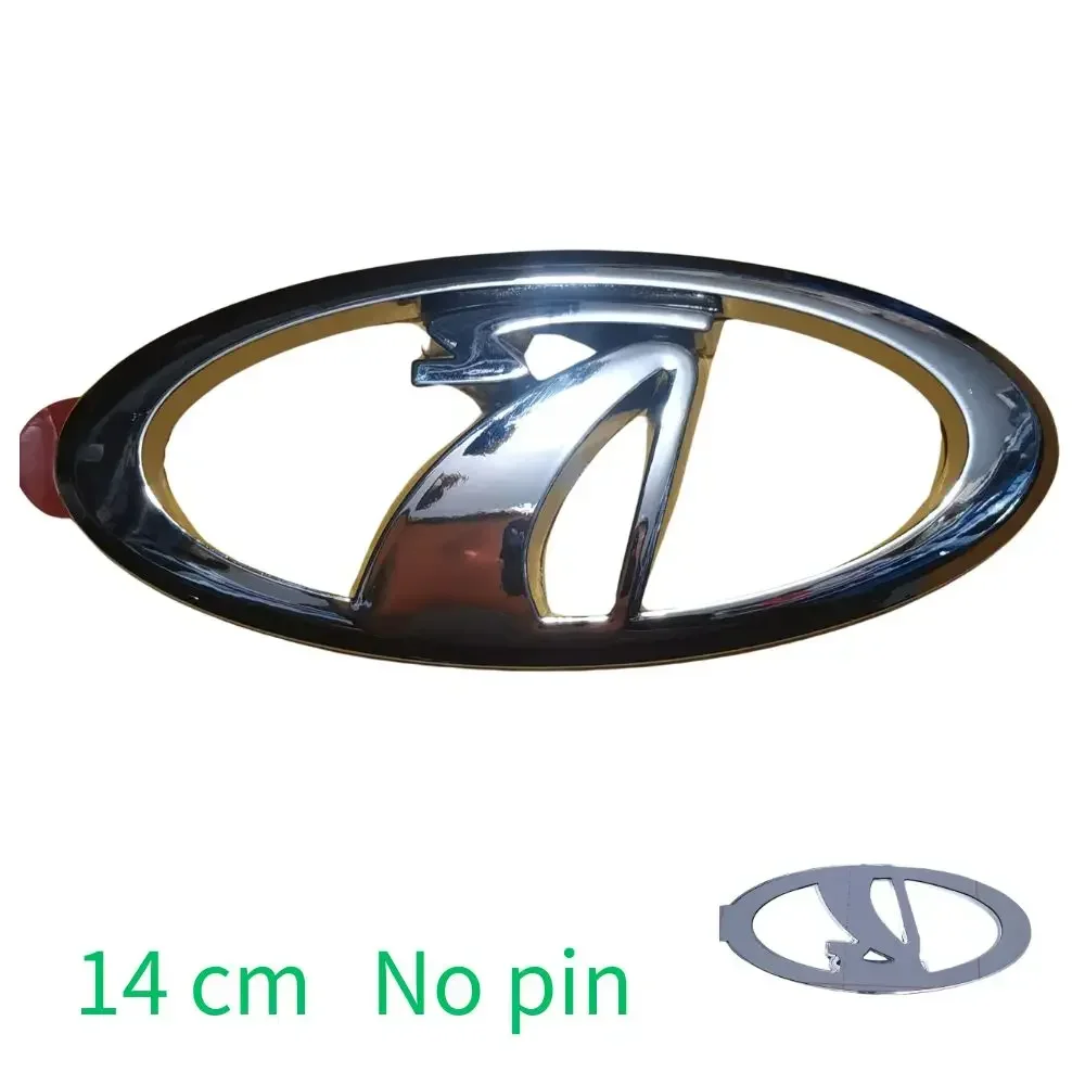 KEYDIY Oval ABS Car Front Rear Steering Wheel Sticker Badges Emblem Symbol Label dla Lada Granta Vesta Niva Travel Legend Largus