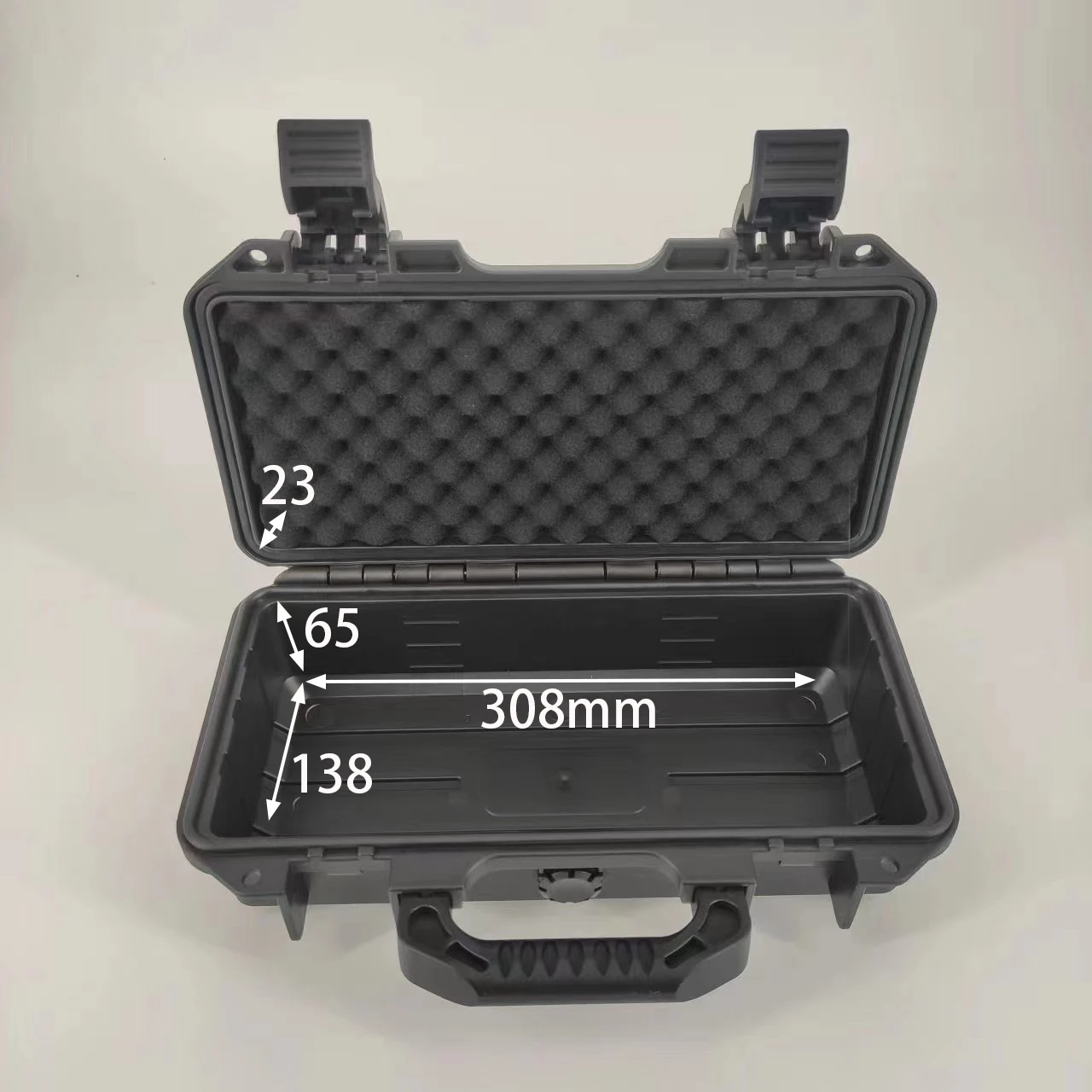 DPC034-3 High Quality Portable Hard Plastic Waterproof Shockproof PP Hardware Tool Case With Customized Foam