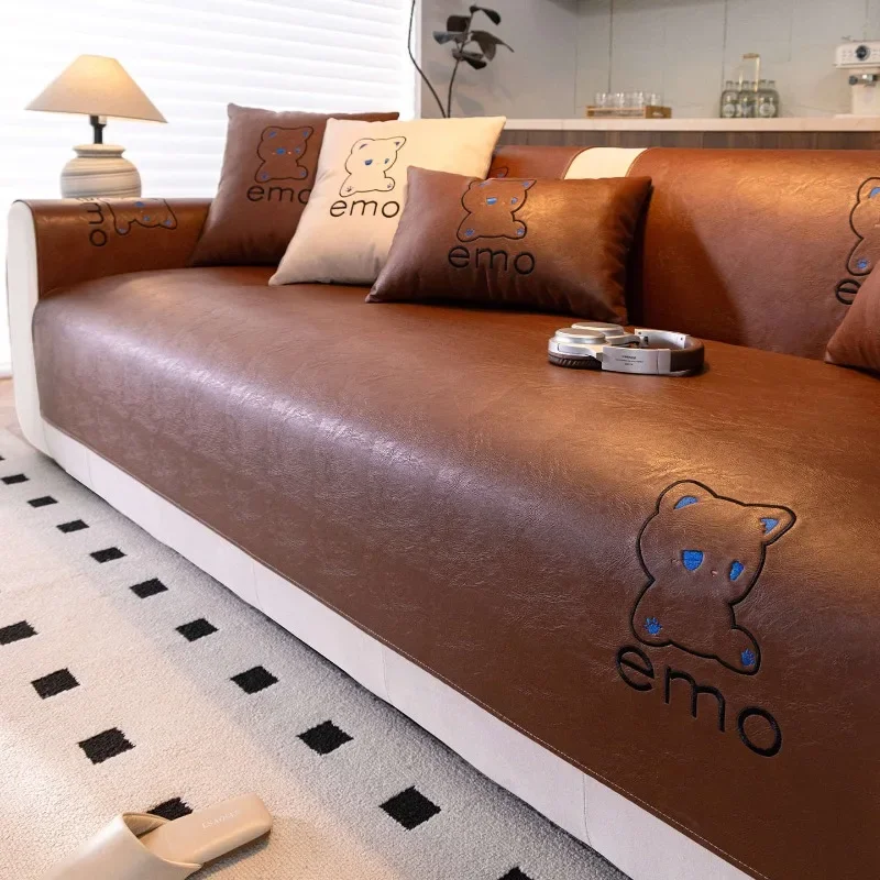 Technology Cloth Sofa Towel Mat Anti-scratch Non-Slip Kids Cat Dog Pet Pad for Living Room Soft Smooth Couch Covers