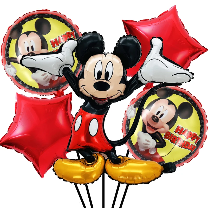 5Pcs Mickey Mouse F…