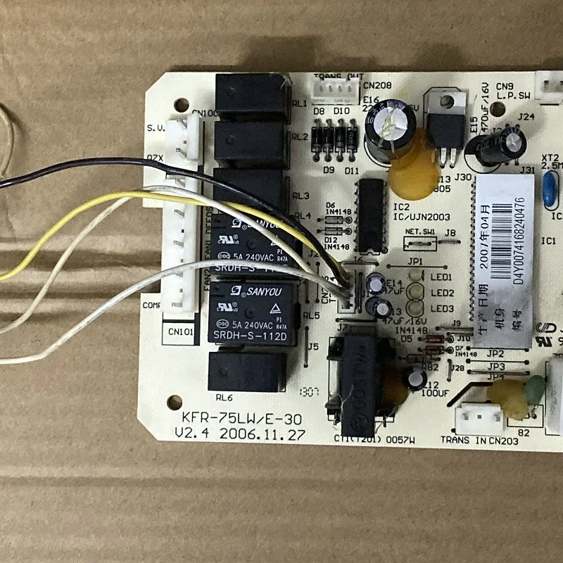 5P خزانة مكيف الهواء آلة خارجية اللوحة KFR-75LW/E-30V2.4 KFR-120W/S-510 لوحة الكمبيوتر اللوحة الأم