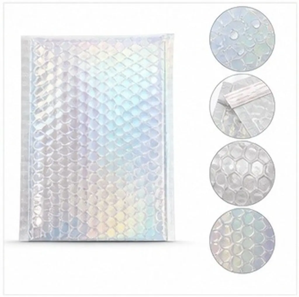 20pcs Colorful Waterproof Bubble Mailers for Shipping Protection, Lightweight Mailing Envelopes