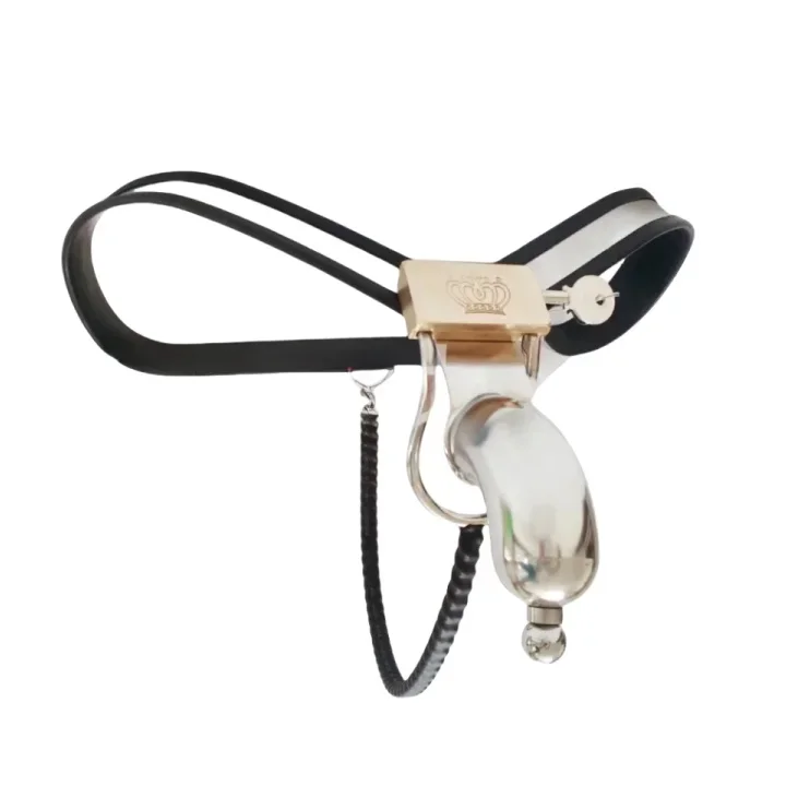 Cinturón de castidad para hombre, cuenta para pene, jaula para pene, esclavo, pantalones Bondage BDSM, dispositivo de acero inoxidable, bloqueo de pene, fetiche de Metal, Juguetes sexuales para hombres