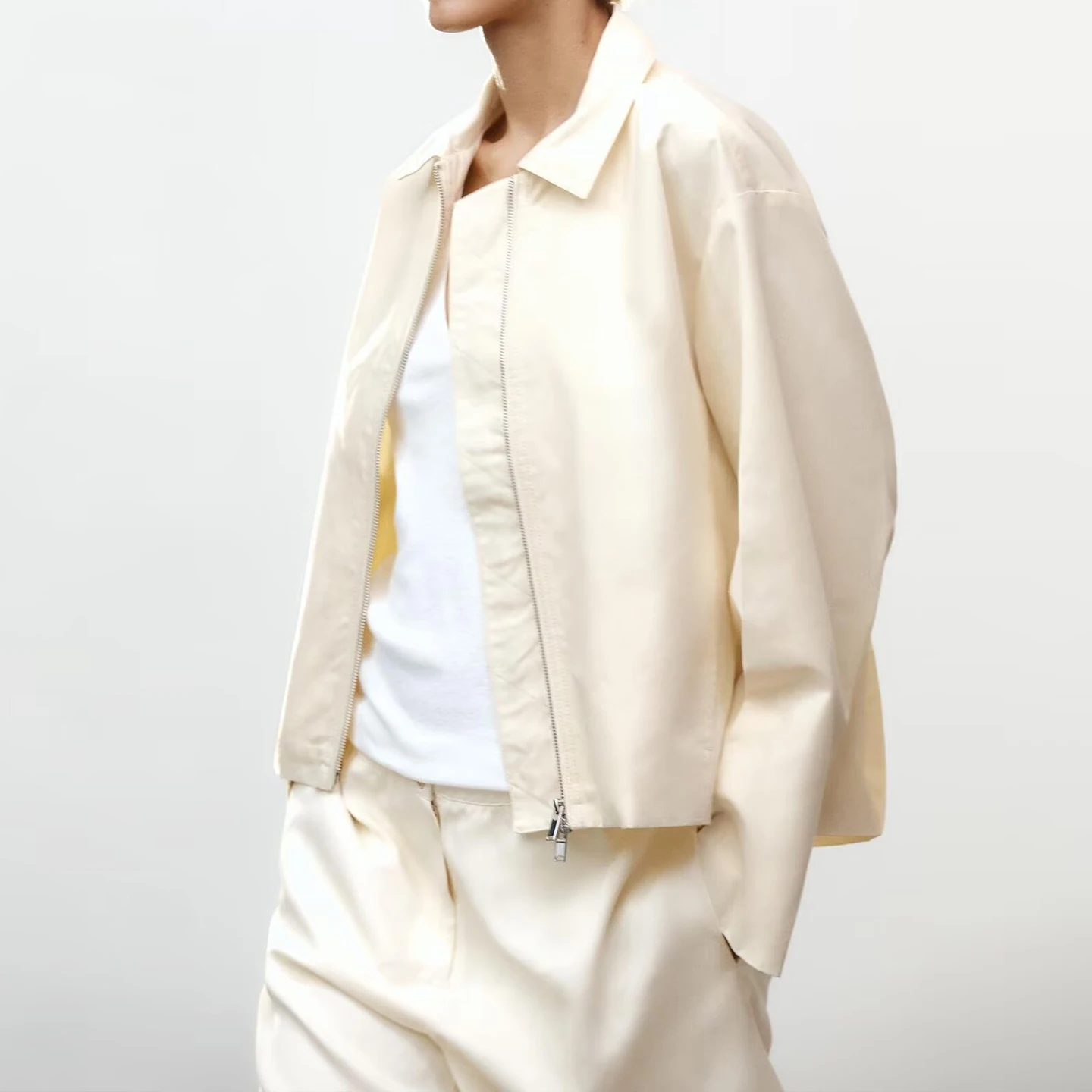 Z 2025 ملابس خارجية نسائية جديدة من Pilot Jaet متعددة الاستخدامات وبسيطة ذات طابع 055040 معطف مناسب للسيدات #3