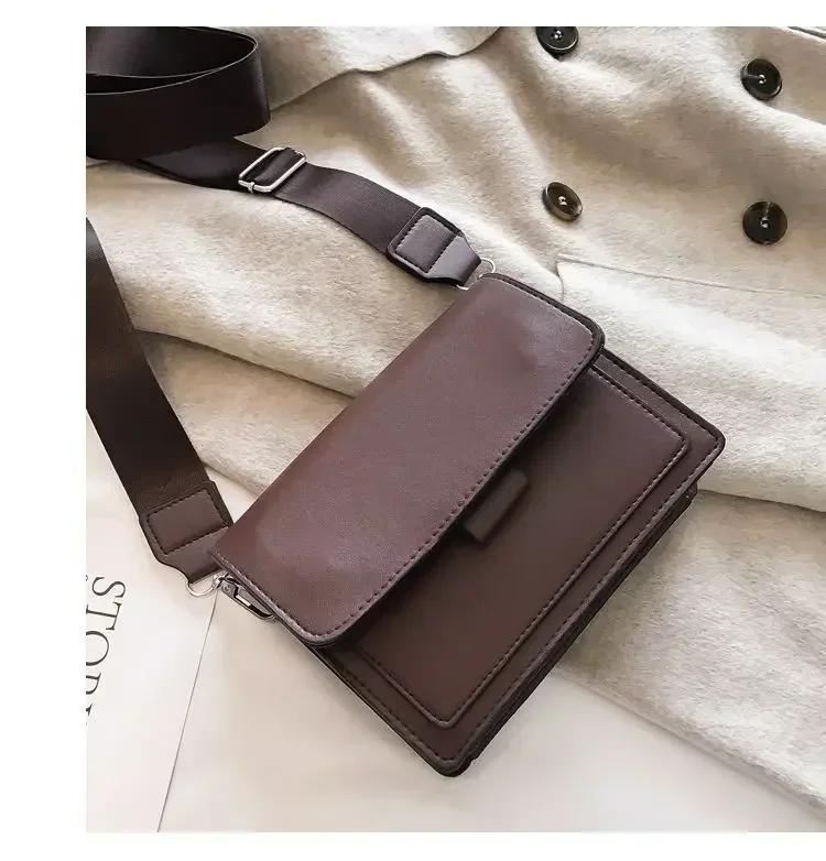 Women's PU Leather Crossbody Bag Image 13