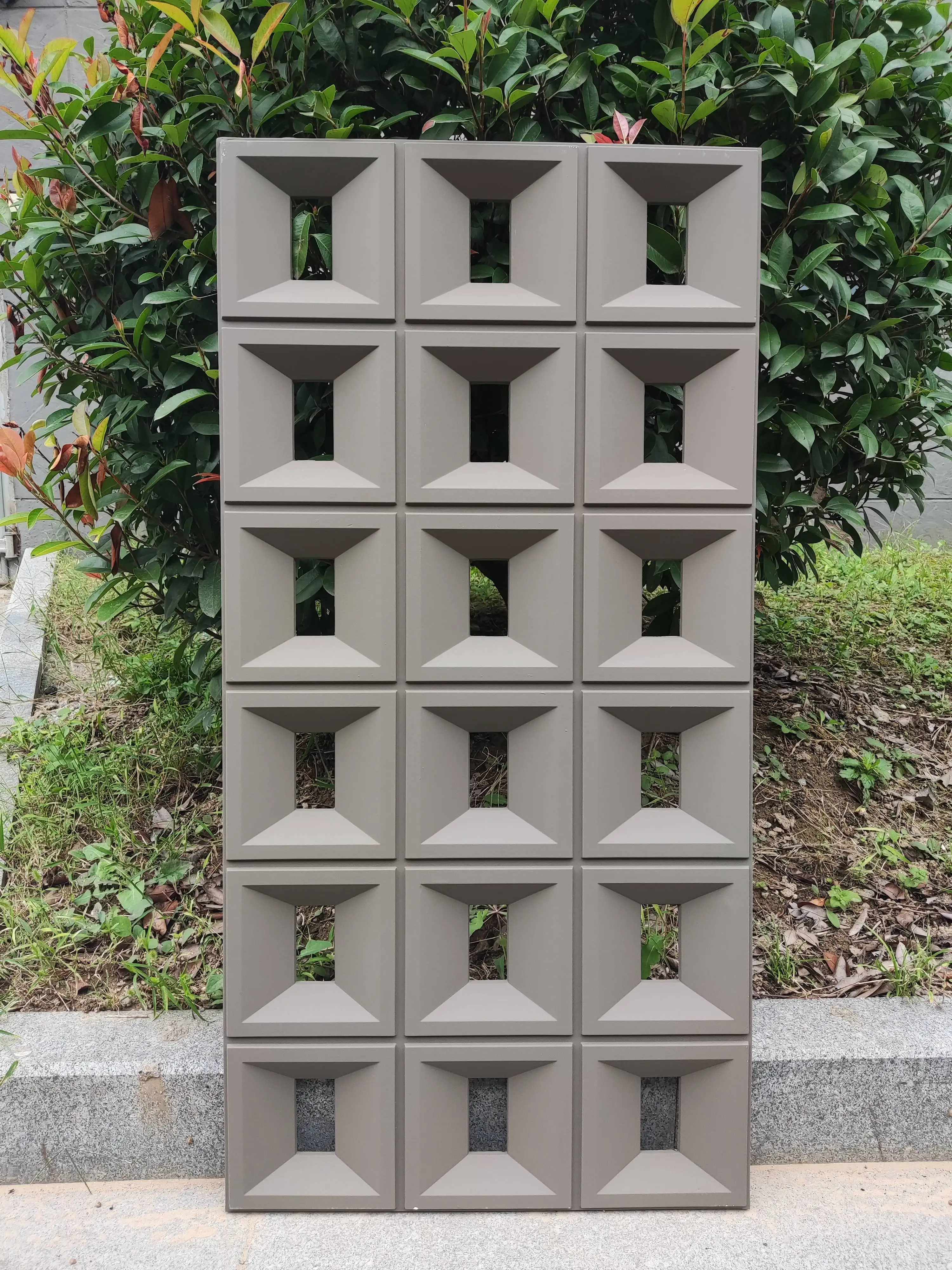 Partition Panels Pu Hollow Brick Moisture-Proof Anti-Crack Noise Reduction for House Decor Factory Direct Supply 2025 Hot Sale