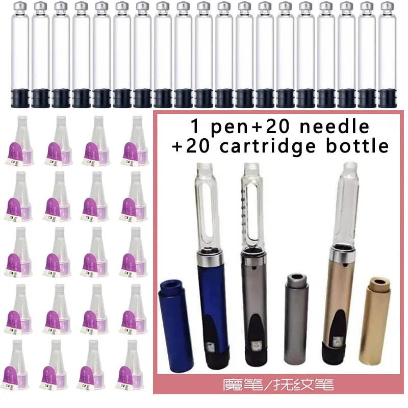 Reusable Magic Insulin Pen Kit 3ml Empty Cartridges, Individual Package, Personal Health Tool for Lilly Insulin Pens