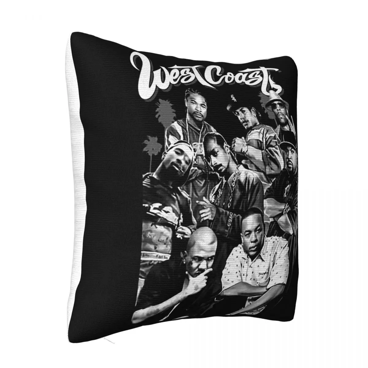 Westcoast Gangsta Rap Mens Heavyweight Printed On Shaka Wear Black Male Adults Pillow Case