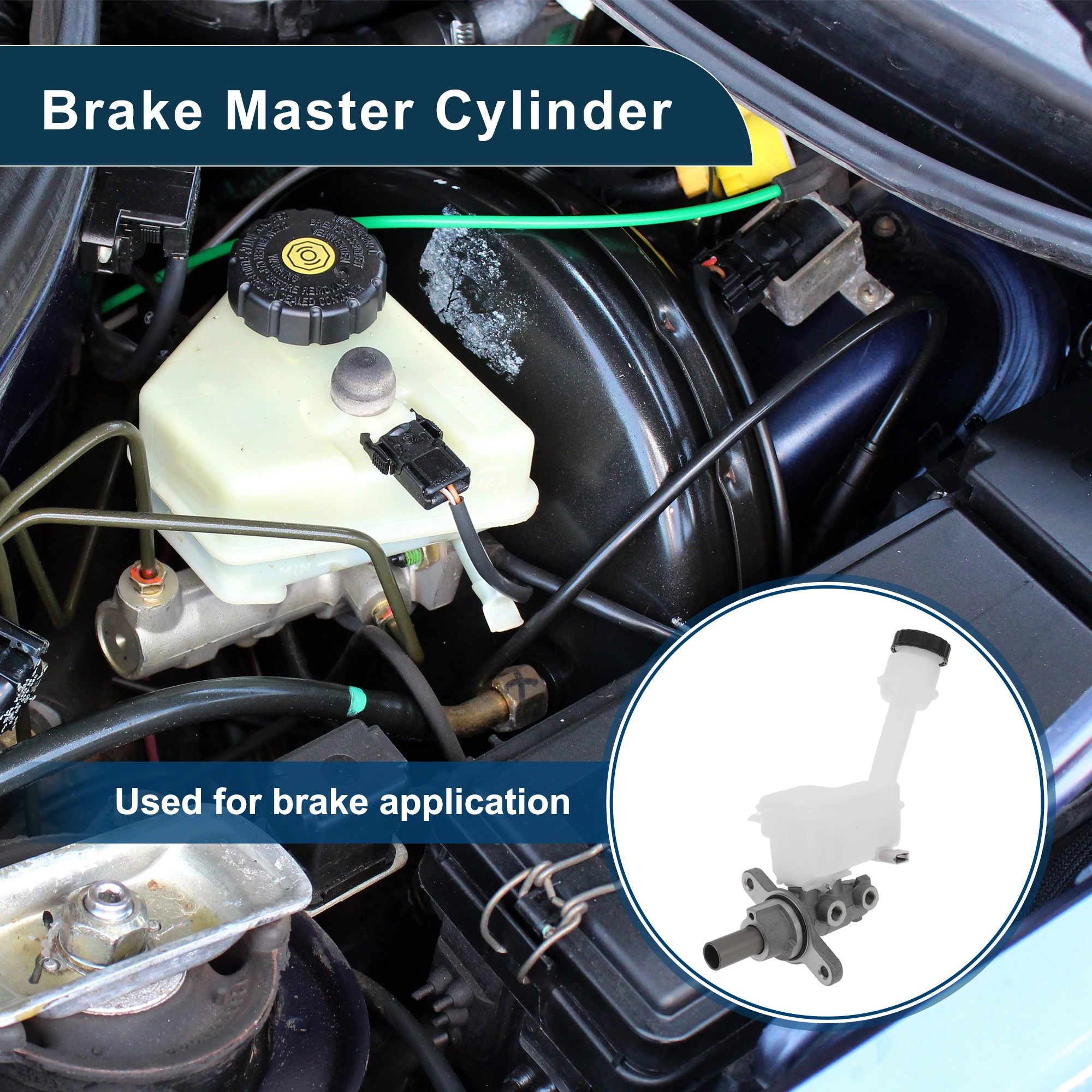 UXCELL Brake Master Cylinder with Reservoir No.5110054P21 for Suzuki Vitara 2015-2023