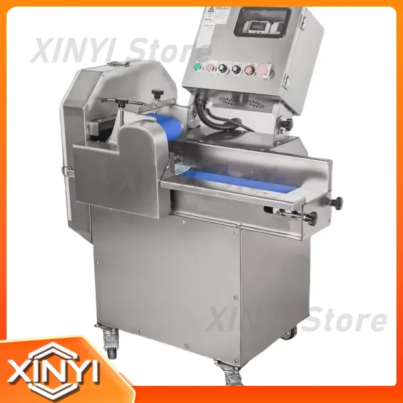 Commercial Electric Multifunctional Stainless Steel Vegetable Cutter for Potatoes Cucumber Carrot Cabbage Onion Fruit Slicer