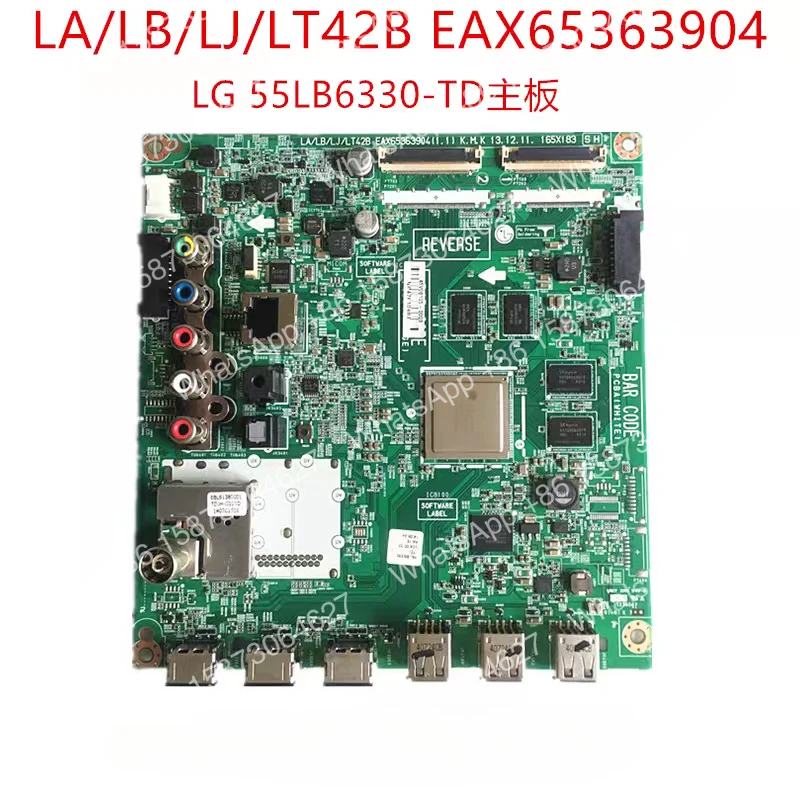 Compatível com LG TV Placa Principal EAX65363904 Placa-mãe 65LB6300-UE 65LB6300 60LB6500 60LB6500-UP 60 ''65'' 60LB650T 65LB650T