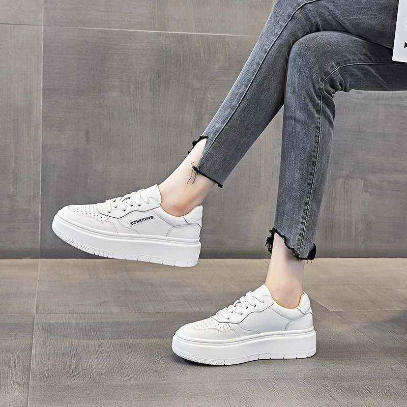 

Women's Casual Shoes 2026 Spring New Casual Shoes Board Shoes Versatile Single Shoes Women