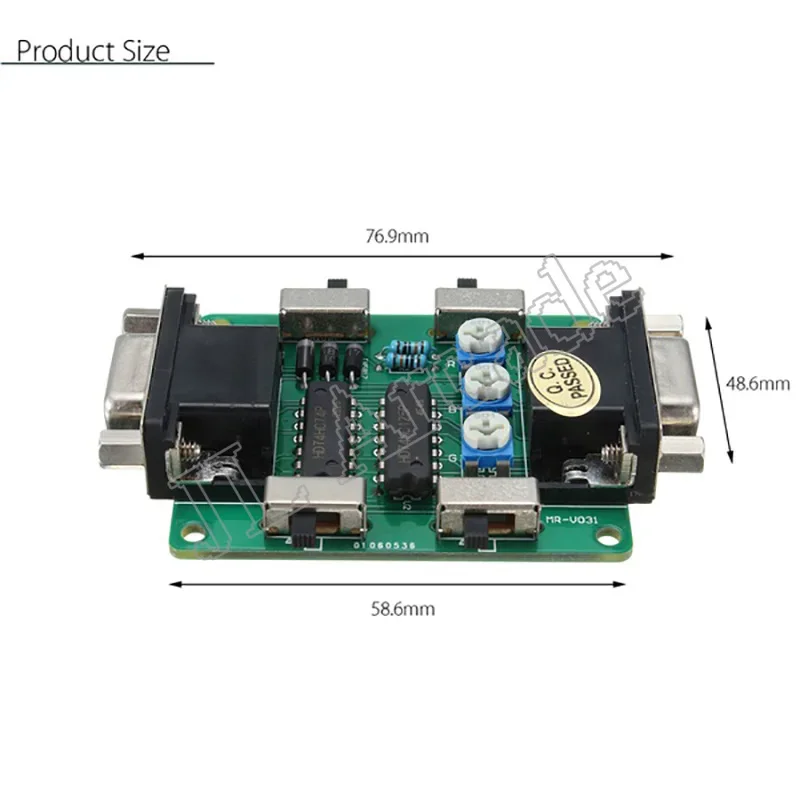 Scanline Generator Board Replacement Accessories Classics With VGA For Retro Arcade Games