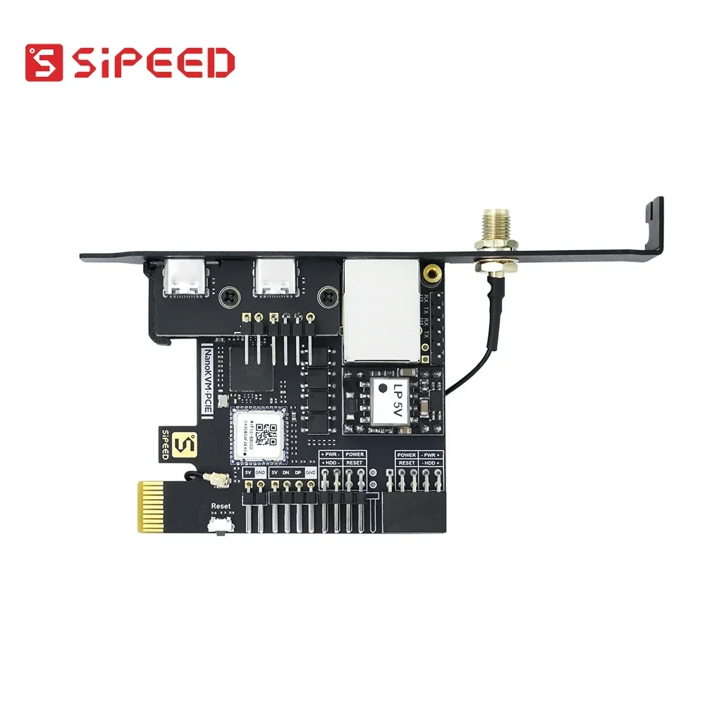 Sipeed NanoKVM PCIe Series Basic/POE/WIFI/POE WIFI Mini Remote Control PiKVM Operation Maintenance Server HDMI