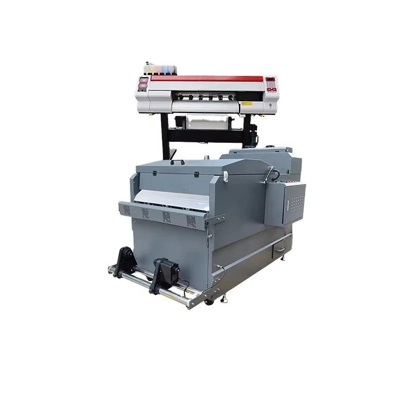 60cm Dual Head DTF Printer XP600 I3200 Printhead DIY T-shirt PET Film Heat Transfer Printing Machine for Small Garment Shop