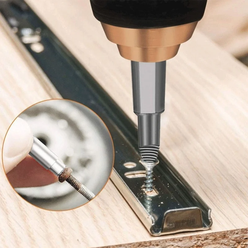 

22PCS Set Broken Bolt Remover Set High Speed Steel Multifunctional Damaged Screw Extractor Kit