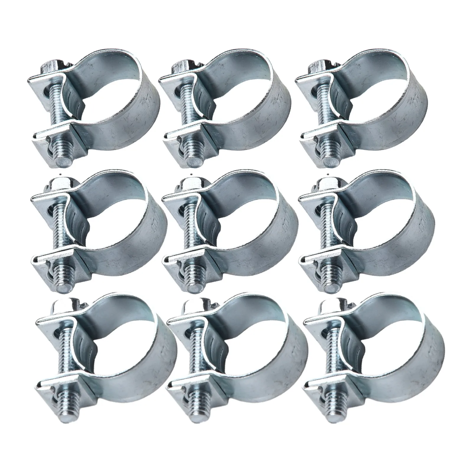 

10PCS Petrol Pipe Clips Mini Hose Clips Nut And Bolt Fuel Line Clamps Petrol Pipe Diesel Air Small Clamp 11-13mm/13-15mm