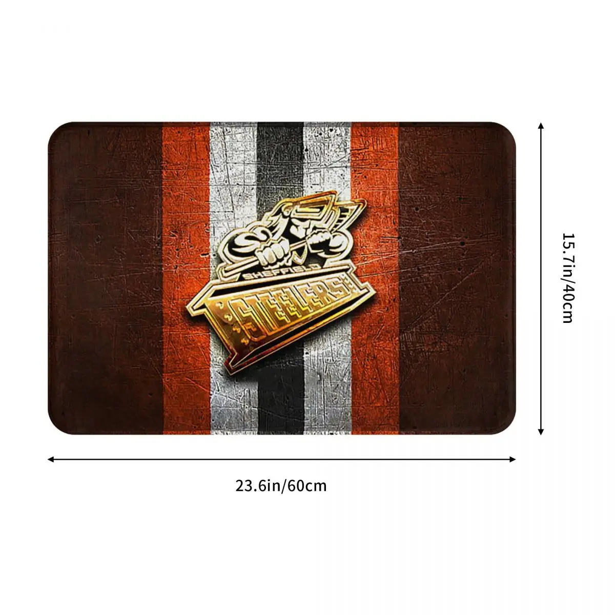 The Sheffield Steelers Doormat Dust-proo Carpet Rug Kitchen Entrance Home Floor Mat for Balcony Footpad Mats