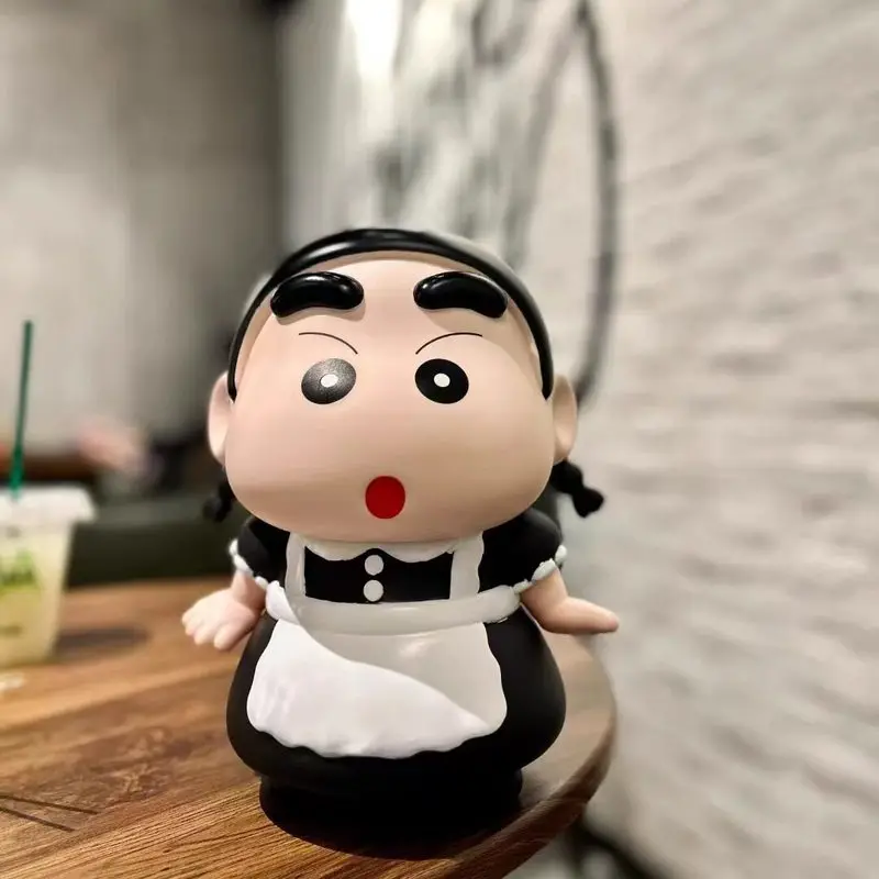    Auf Lager Xiaoxin Maid Cosplay Actionfigur Niedliches Mini-Anime-Modell PVC Desktop-Ornament Überraschungs-Festtagsgeschenk für Fans