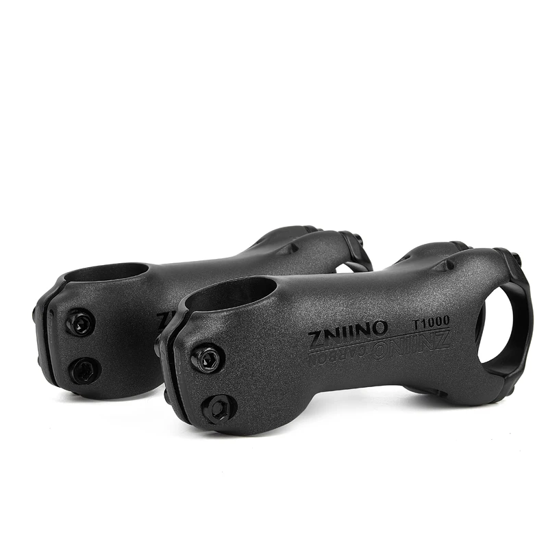 ZNIINO T1000 Carbon MTB Bicycle Stem 6/17 Degree 31.8MM Carbon Road Bike Stem Positive and Negative Cycling Power Parts