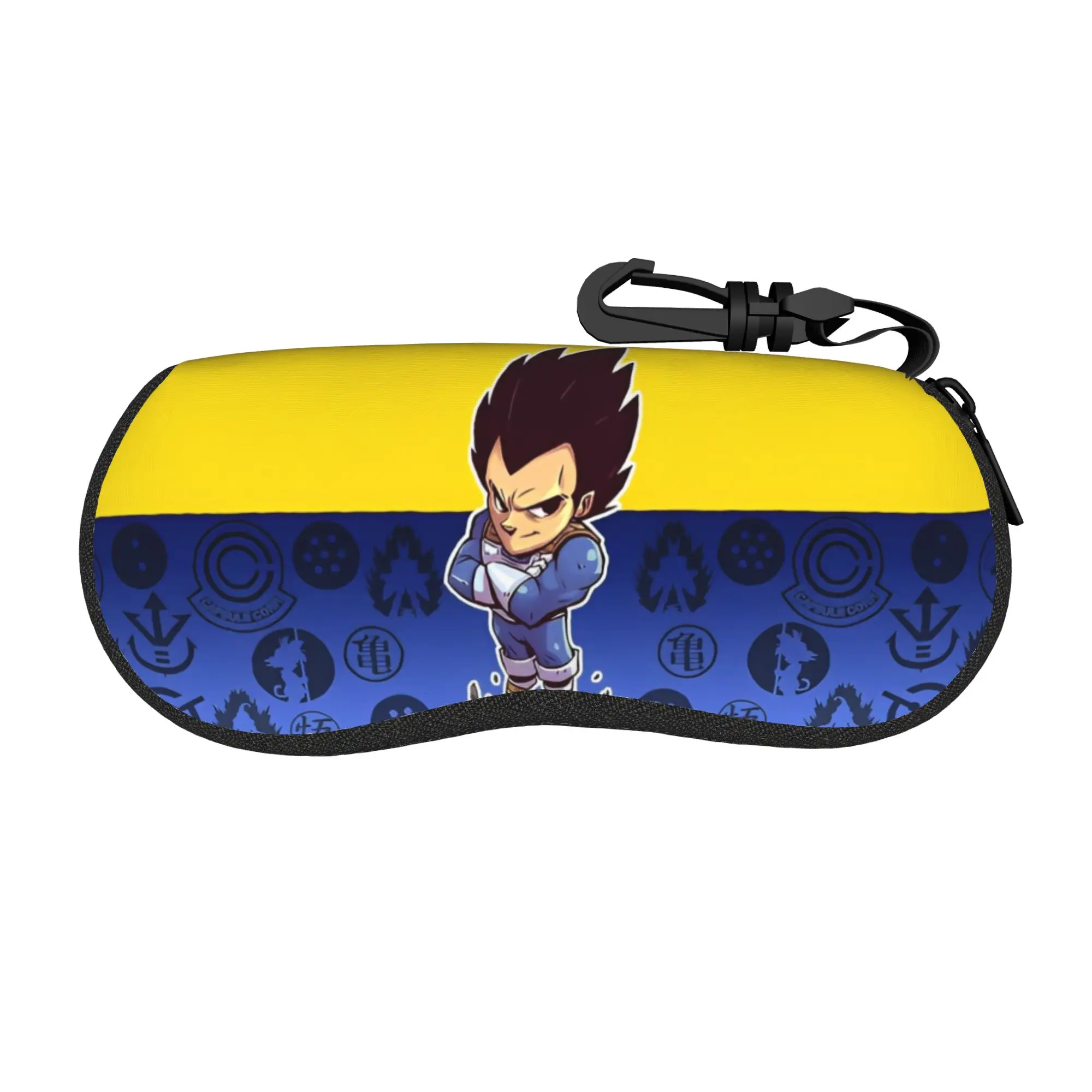 

Dragon Ball Z Super Saiyan Vegeta Glasses Case Unisex Student Box Eyewear Storage Box Protector Eyeglasses Box