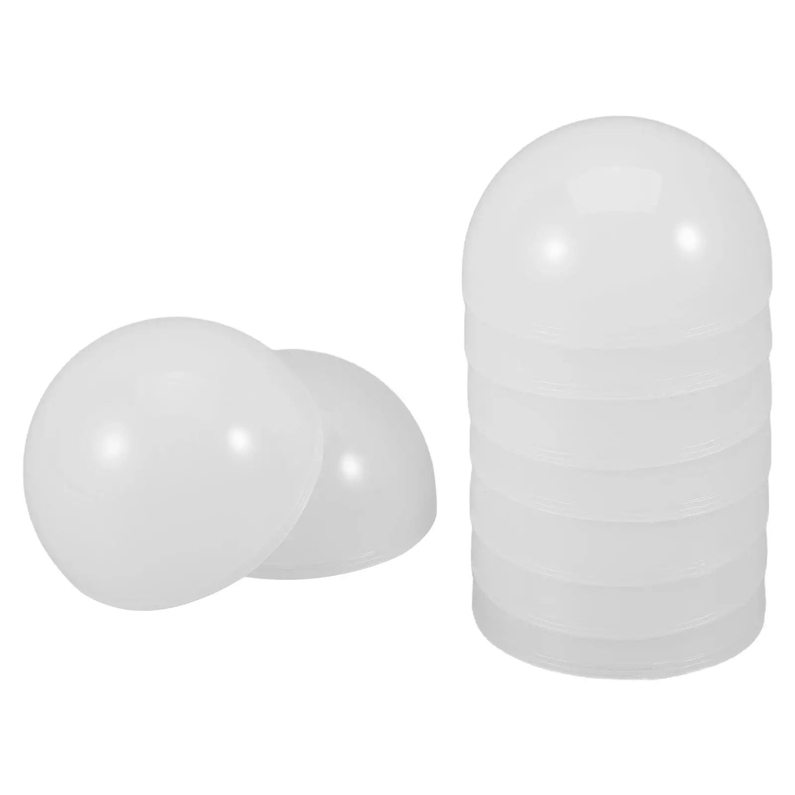 

10 шт. Сменные полусферические рассеиватели для светодиодных ламп, защита от запотевания, для настольных и потолочных светильников