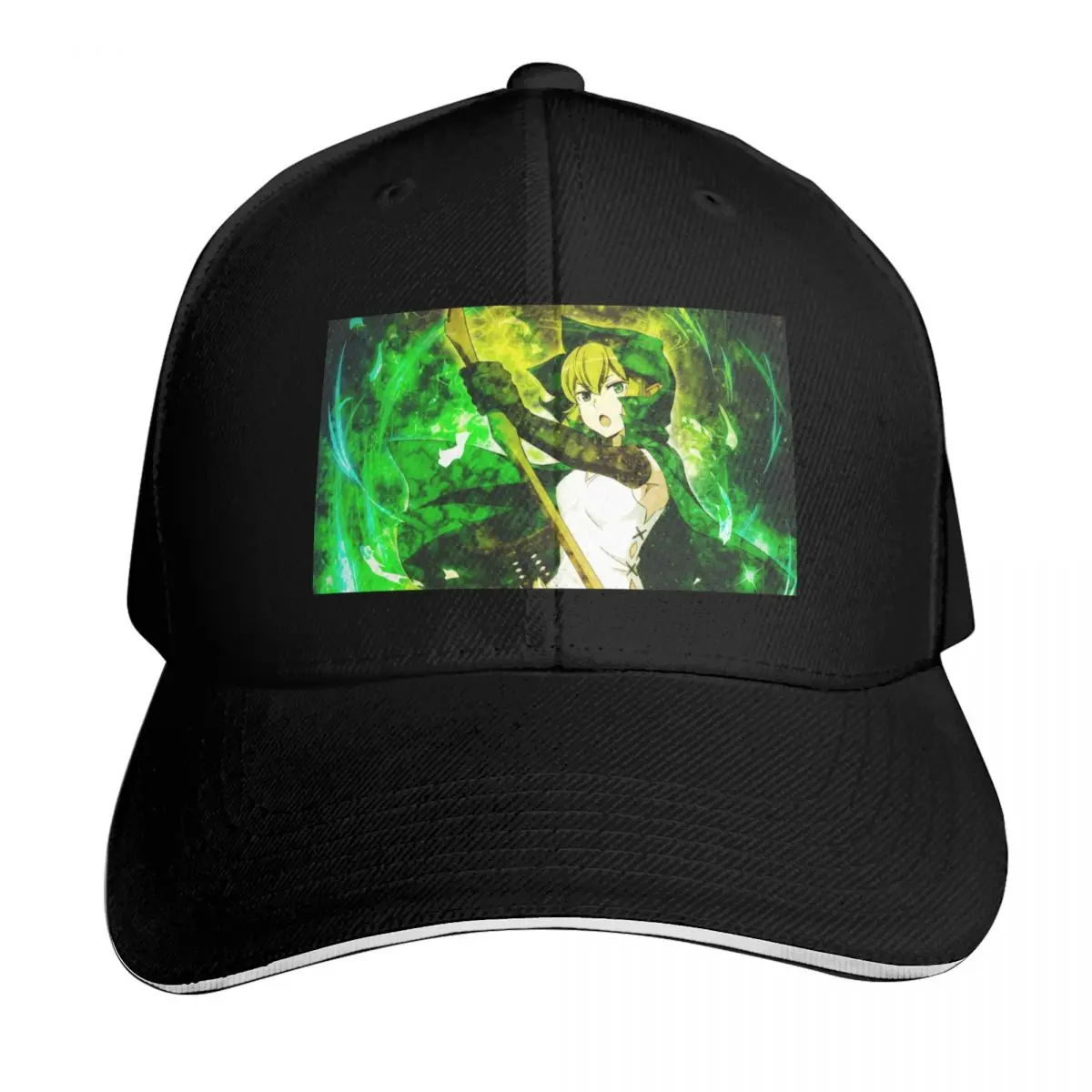 

Ryuu Lion DanMachi Anime Girl Drawing Fanart Baseball Cap Golf Cap Luxury Man Hat Luxury man cap Woman Men's