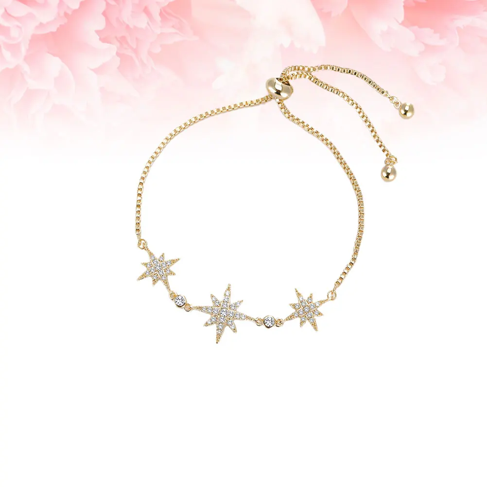 سوار أنيق على شكل حرف H قابل للتعديل، مجوهرات نسائية، زينة نعمة، لون ذهبي، يدوم طويلاً، مريح وخفيف الوزن