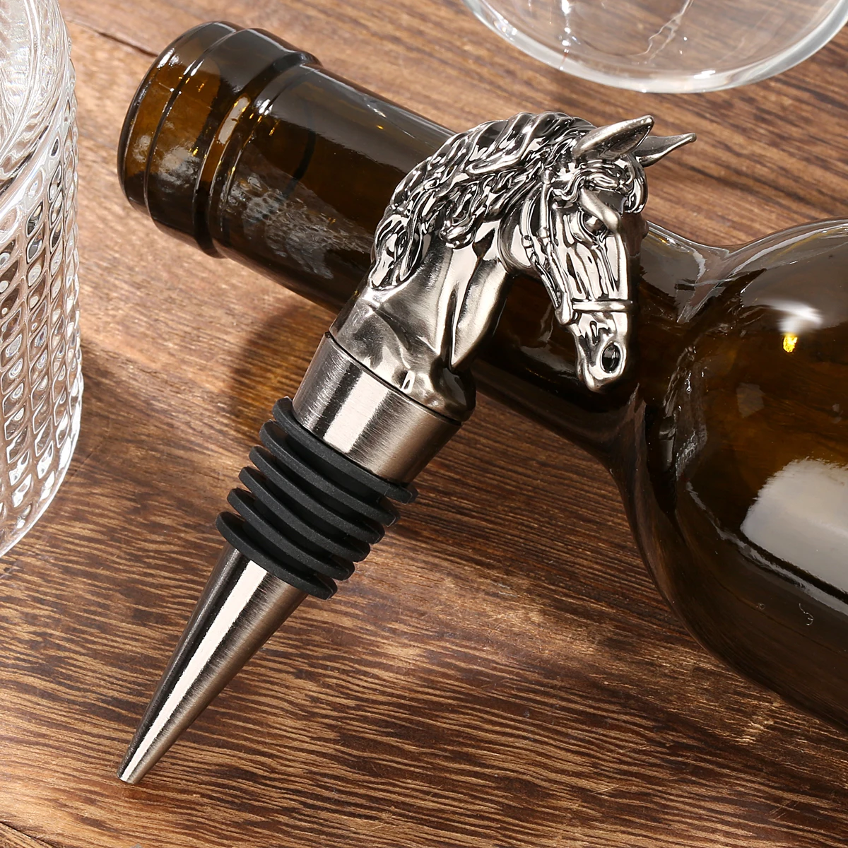 Sumbat Botol Anggur Dekorasi K - Kitchen Gadgets Gift ulasan dan harga