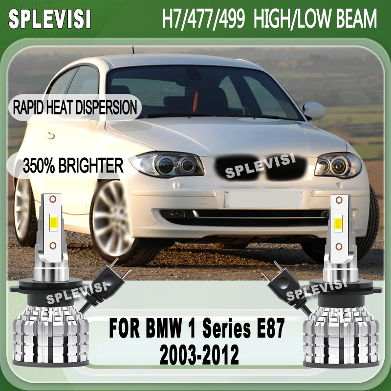 

Rapid Heat Dissipation Tool-free Setup LED HIGH/LOW BEAM For BMW 1 Series E87 2003 2004 2005 2006 2007 2008 2009 2010 2011 2012