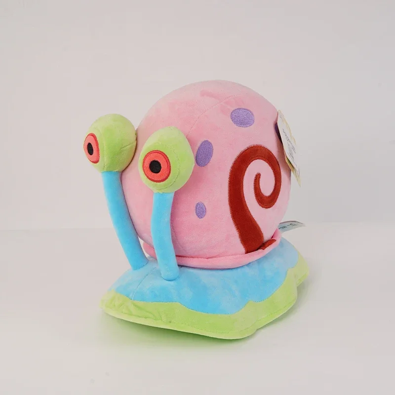 Bob l'éponge SquarePants Gary l'escargot en peluche, jouets de dessin animé et mignons pour enfants, décorations d'oreiller, cadeau d'anniversaire pour garçon