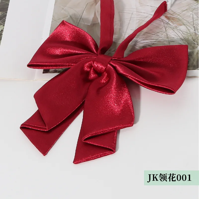 Solid Color Bow Tie College Style School Uniform Accessories Personalized and Fashionable Bow Tie Daily Casual Cute Bow Tie image 4