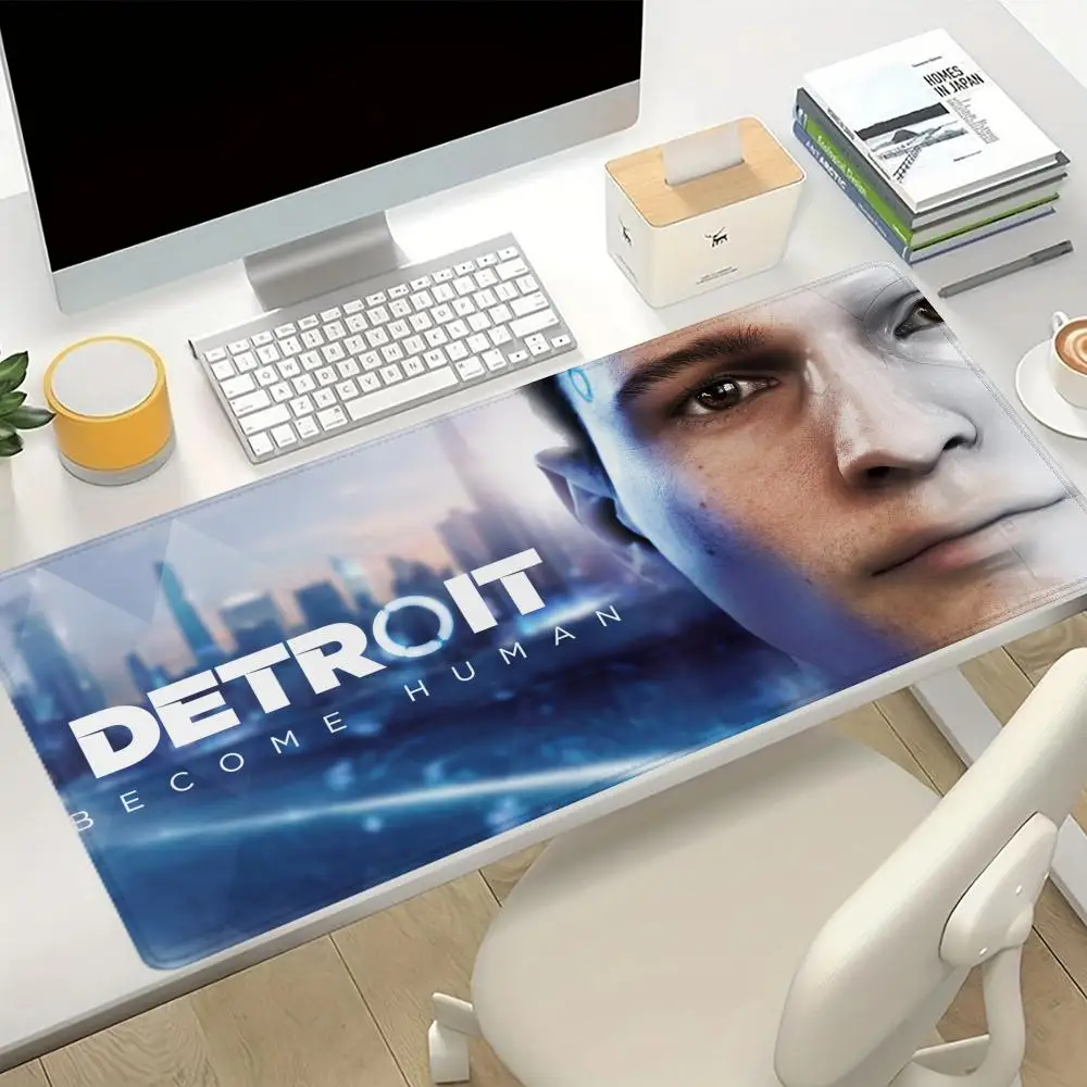 

Популярные игровые коврики для мыши D_Detroit B_Become H_Human, большие коврики для клавиатуры, игровые коврики для мыши, противоскользящие коврики с резиновыми краями.