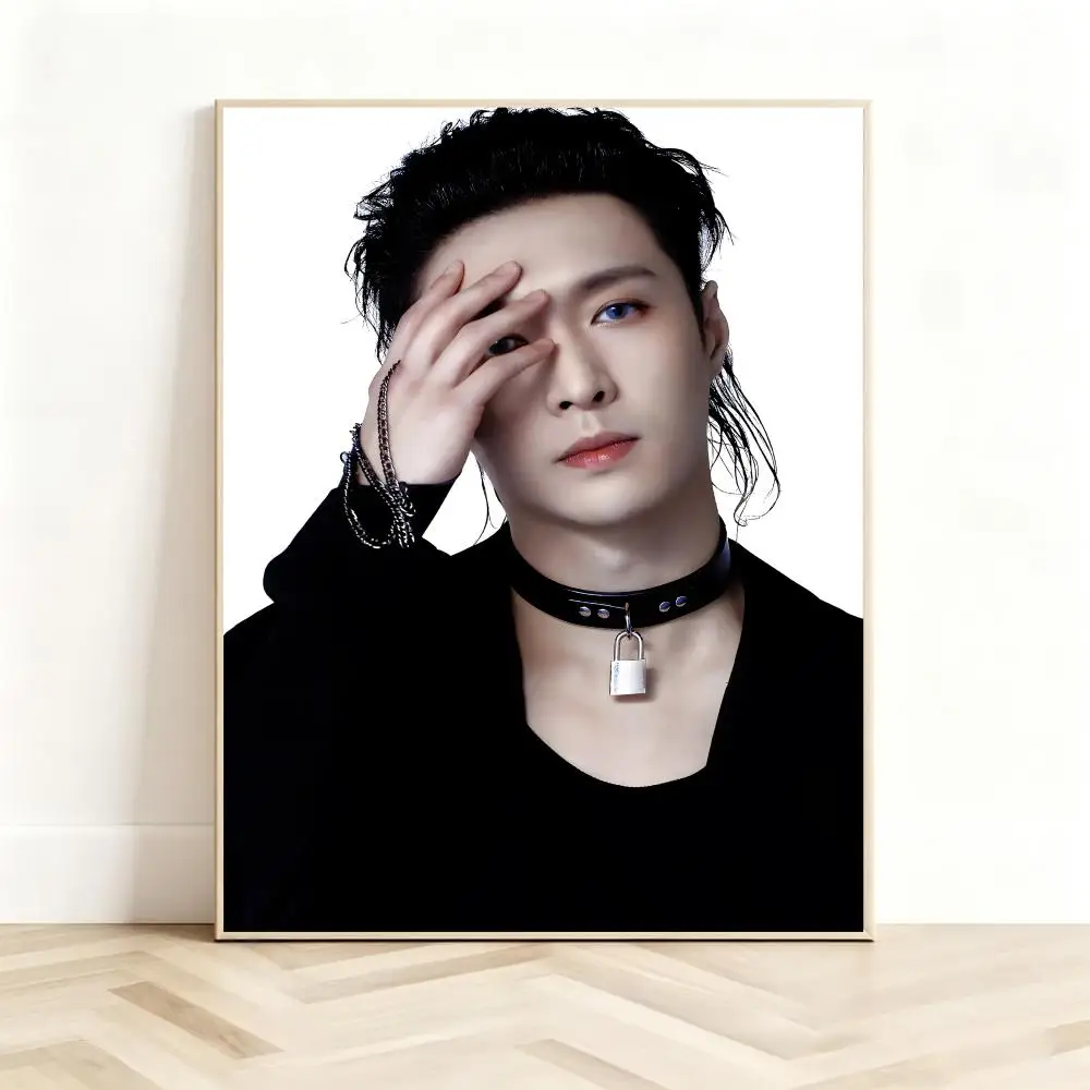 Artistic Vocalist L-Lay Zhang Yixing Poster Classic Self-Adhesive PP Wall Sticker for Living Room Bar Decor Gift