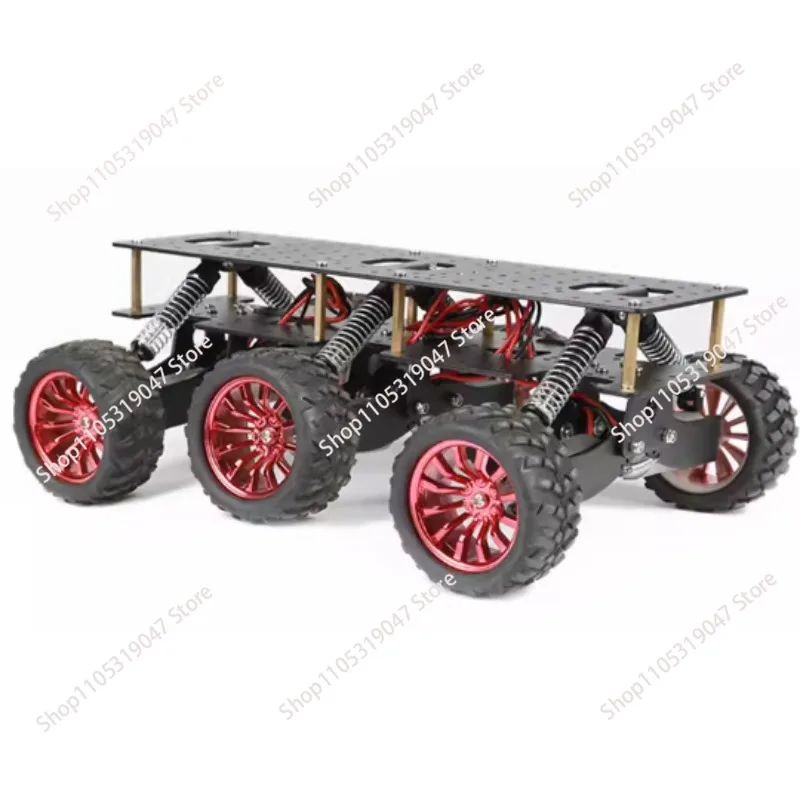 4WD 6WD Shock Absorbing Smart Car Chassis Off Road Crawler