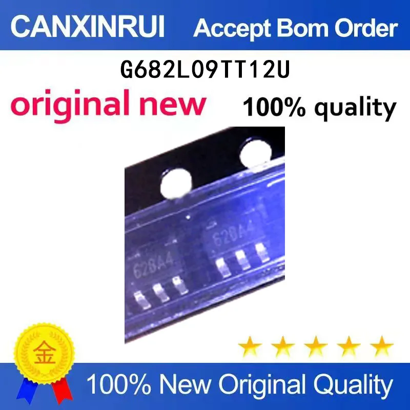 (5-100 Pieces)G682L09TT12U silk screen: 62BA4 SOT23-5 brand new in stock
