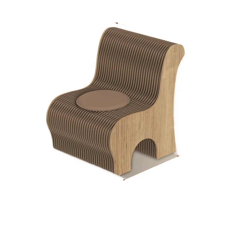 

Backrest sofa , shoe changing living room low long sofa chair, organ paper multi-person folding
