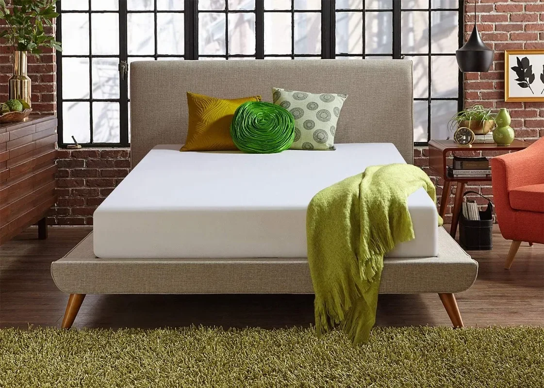 Live and Sleep Classic Medium Firm Memory Foam Mattress - Full Extra-Long Bed in a Box with Firm Body Support CertiPUR Certified