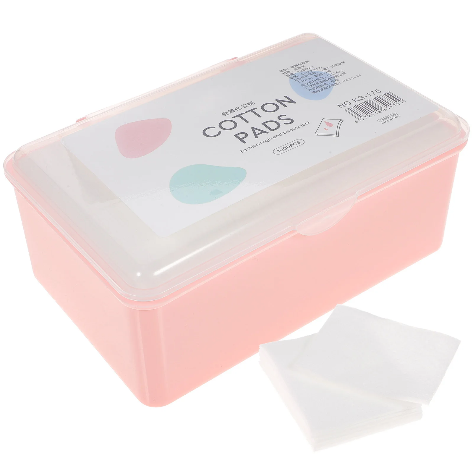 1000 Stück Make-up-Wattepads, Einweg-Gesichtsreinigungspads für die Entfernung von Gesicht, Augen, Lippen, Öl, Vlies-Schönheitsbedarf