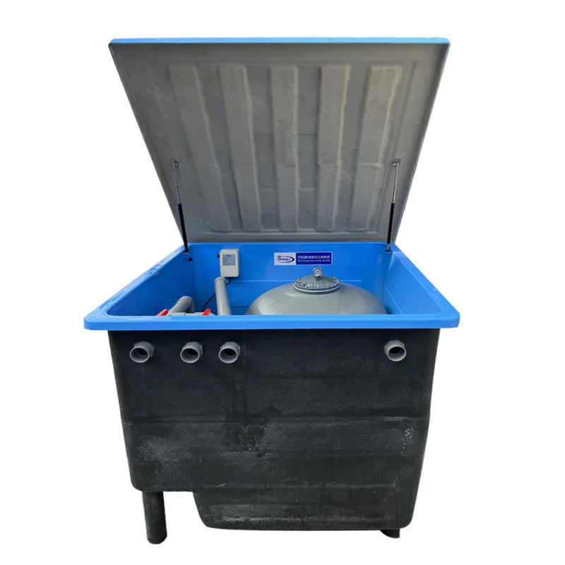 

Yuchi garden water filter sand tank rainwater treatment integrated machine buried filter water pump